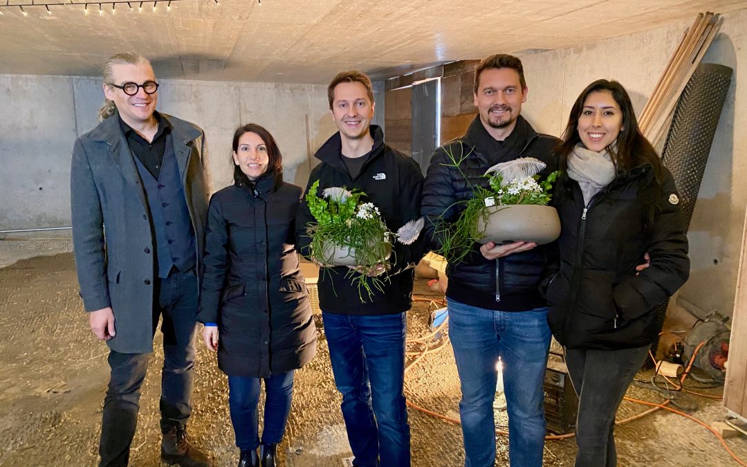 Aufrichtfest Doppel-EFH F. in Wiesendangen