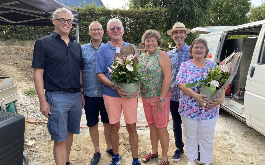 Aufrichtfest Zweifamilienhaus W. / Z. in Uttwil