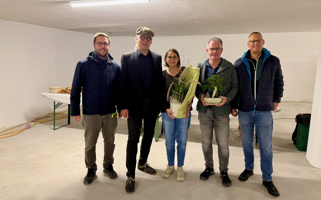 Aufrichtfest Mehrfamilienhaus W. in Niederstetten